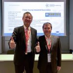 我國駐法國代表處吳志中大使(左)到場支持。 我國駐法國代表處吳志中大使(左)到場支持。