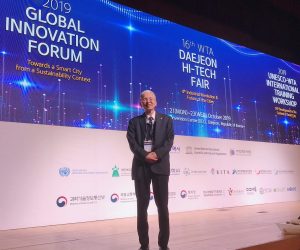 本會林建元理事長受邀參加韓國2019 Global Innovation Forum，分享成功經驗